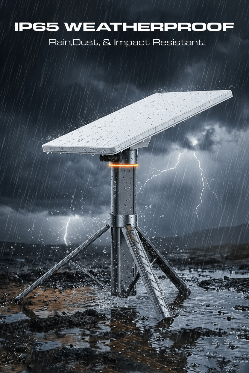 RovEdge Mk-I 189Wh Portable Power Tripod | Compatible with Starlink Mini Battery Pack