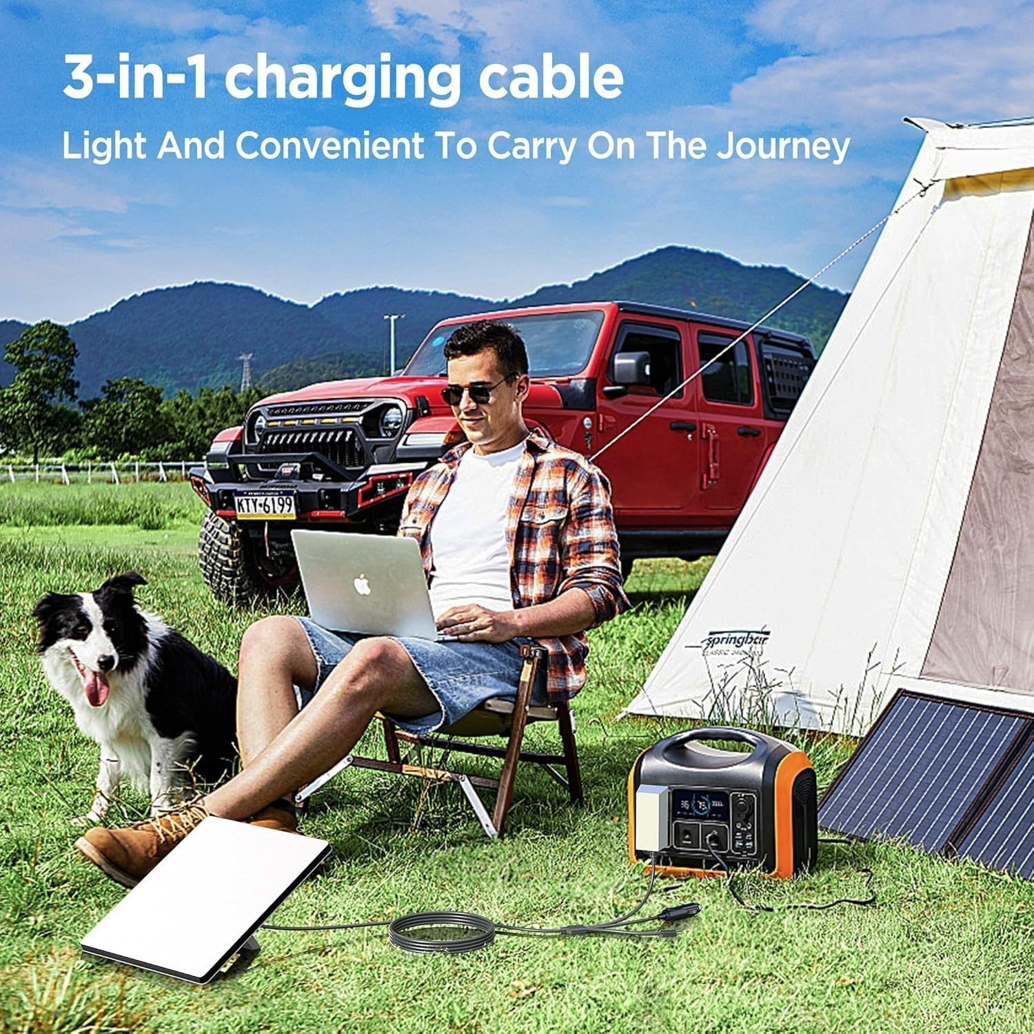 3-in-1 Power Cable for Starlink Mini | Car + USB-C + DC Input | 2M-5M