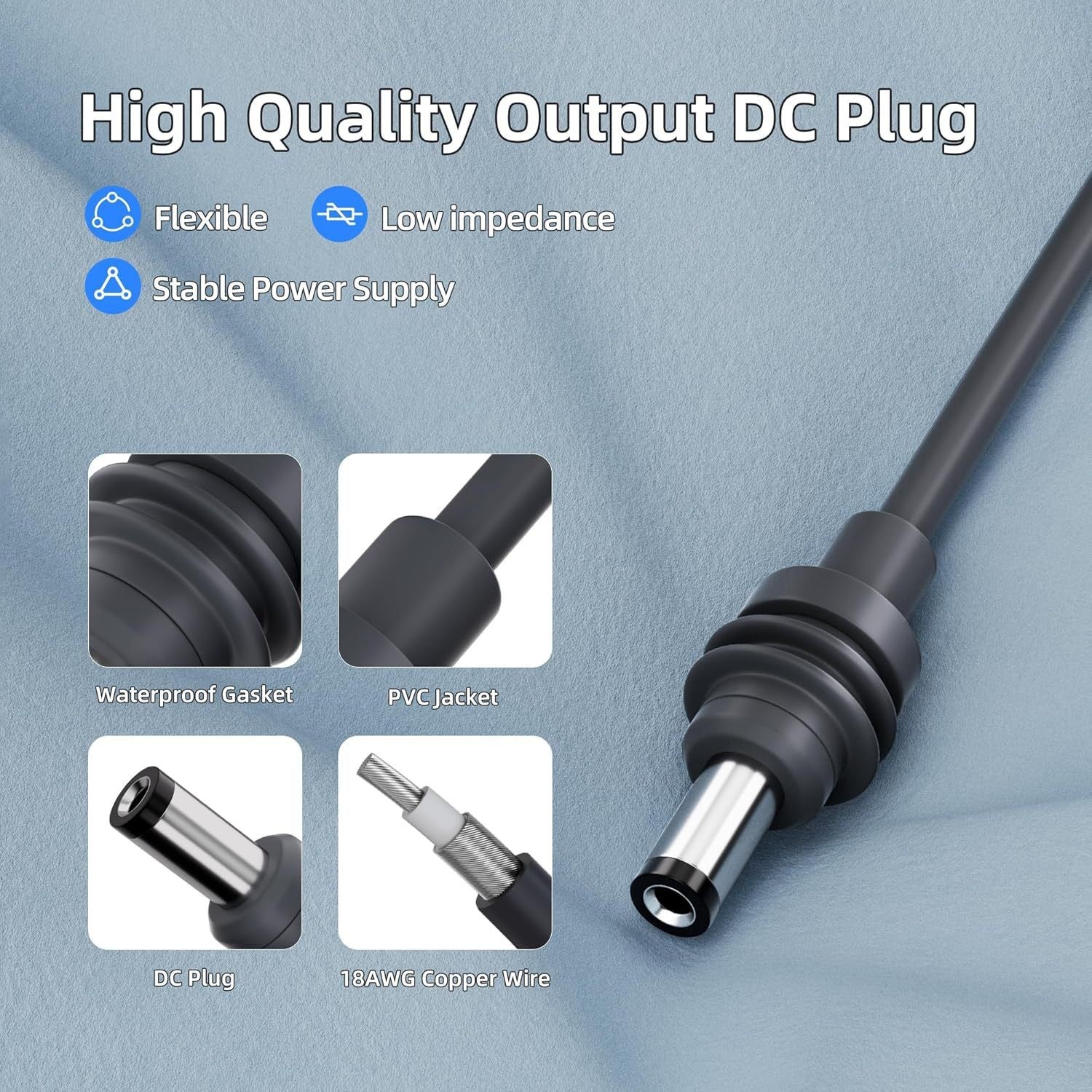 3-in-1 Power Cable for Starlink Mini | Car + USB-C + DC Input | 2M-5M