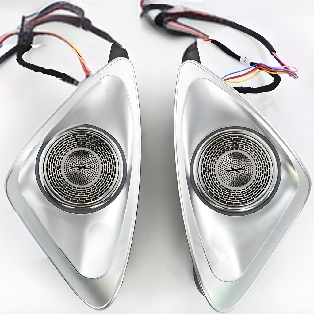 TESERY 4D Rotating LED Ambient Tweeter Speakers for Model Y Juniper / Model 3 Highland