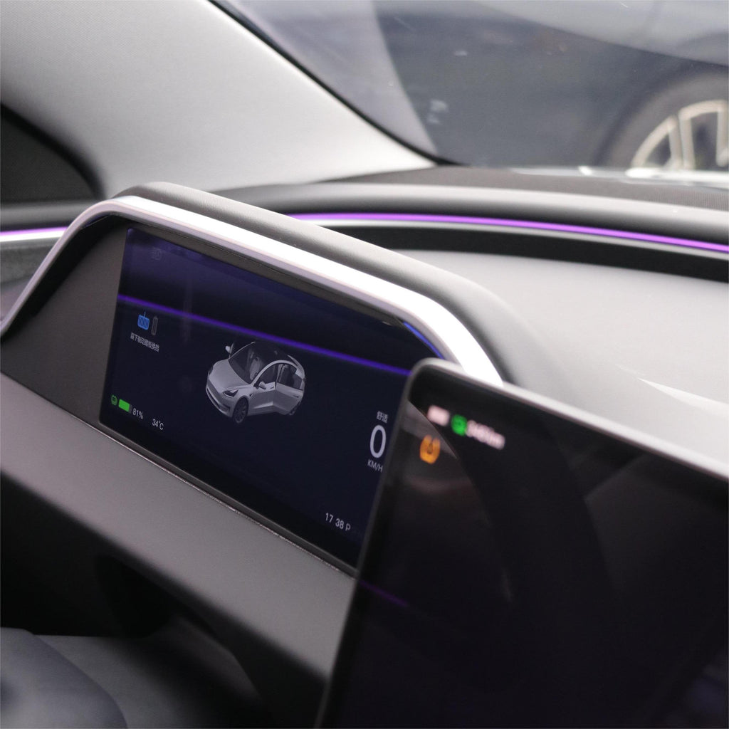 TESERY 8.9'' Dashboard Display with Ambient Lighting for Model 3 Highland / Model Y Juniper