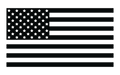 8in American Flag Decal