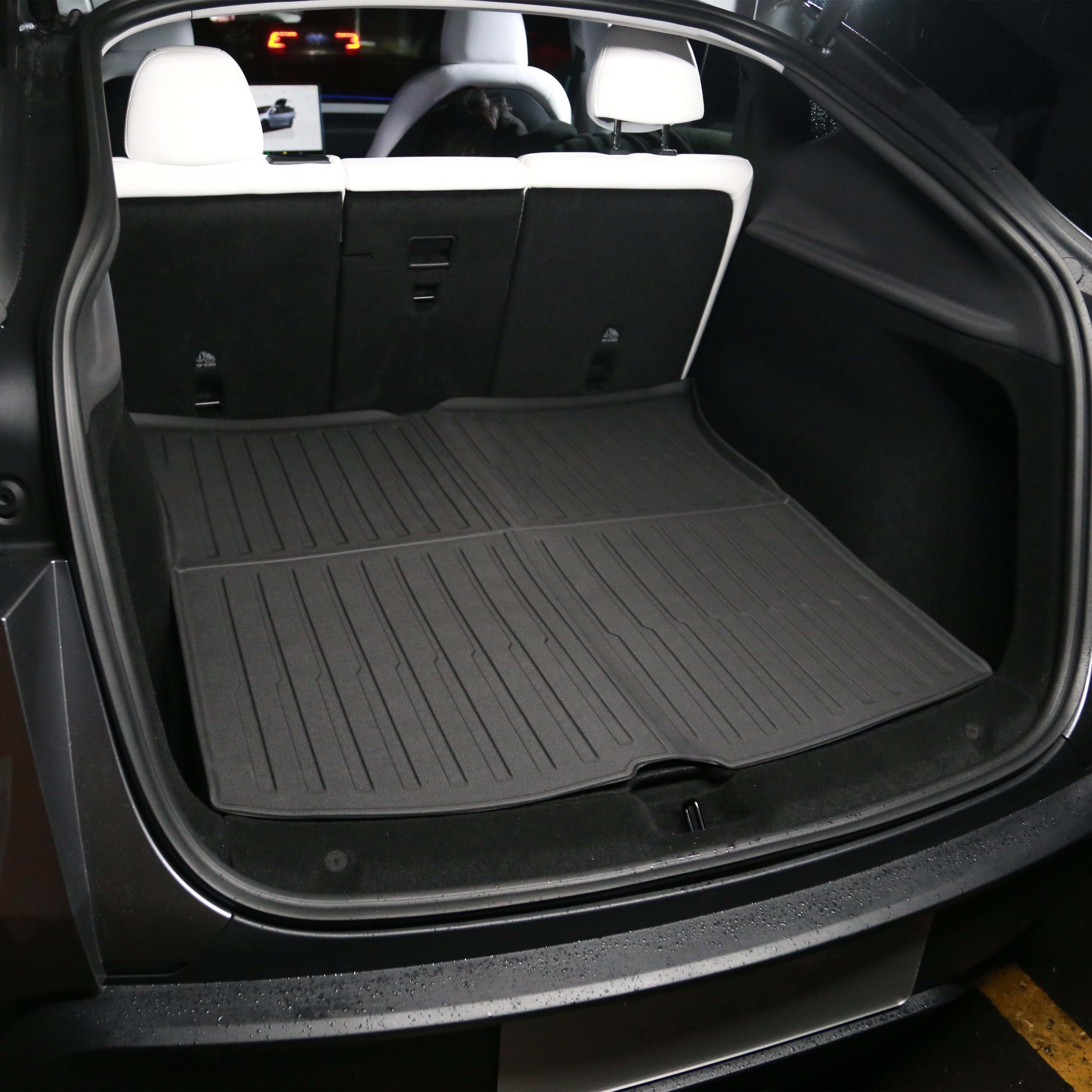 TESERY TPE Front/Rear Trunk Mats for Model Y Juniper