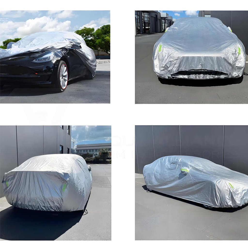 All-Weather Car Cover for Model 3/Y/S | Waterproof Oxford