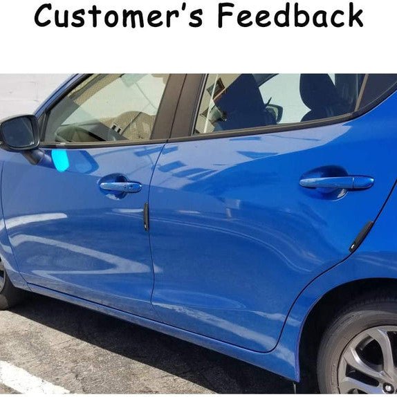 Rubber Door Edge Guards for Tesla | Universal Fit | 3M Adhesive | Heat & Cold Resistant