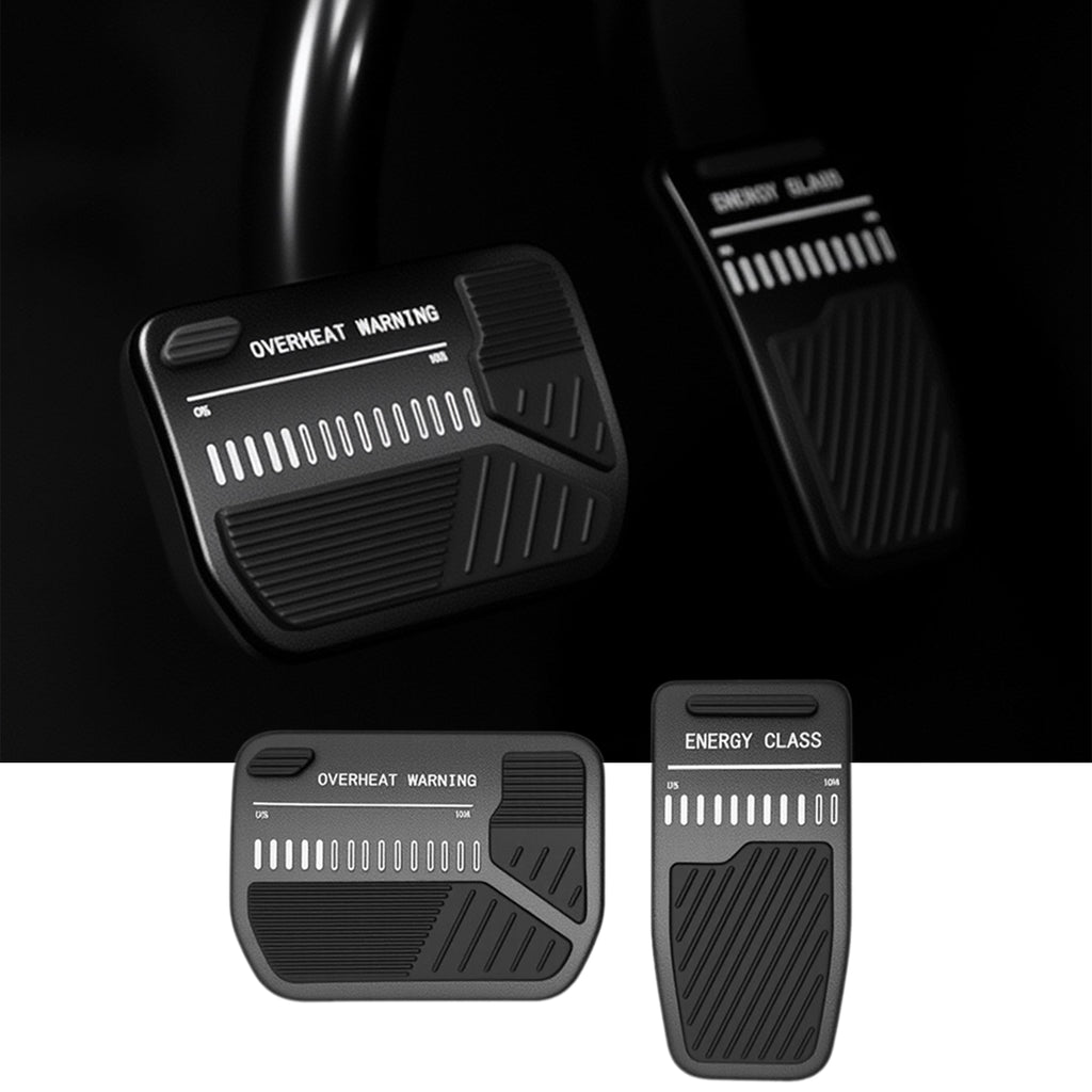 Anti-Slip Pedal Covers for Model 3/Y | 2-Piece Set | Aluminum