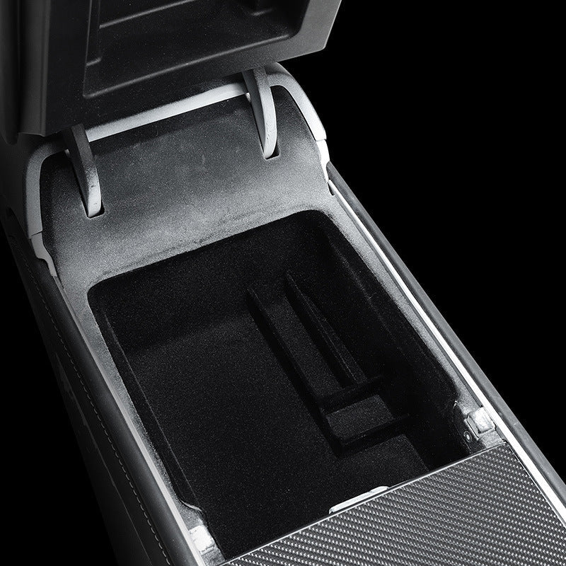 TESERY Armrest Organizer Console Tray for Model 3 / Model Y