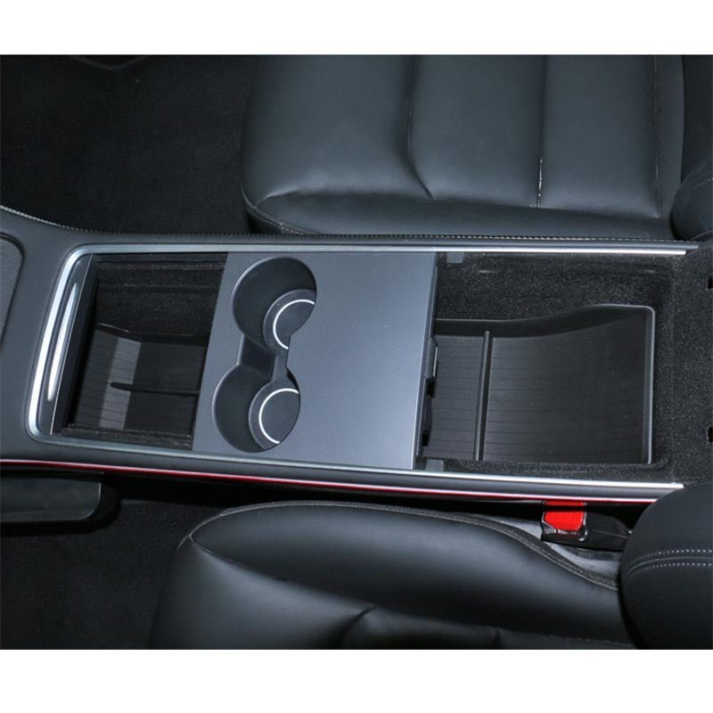 Armrest Storage Box（TPE）for Tesla Model 3/Y
