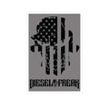 Diesel Freak Blackout Flag Skully Banner