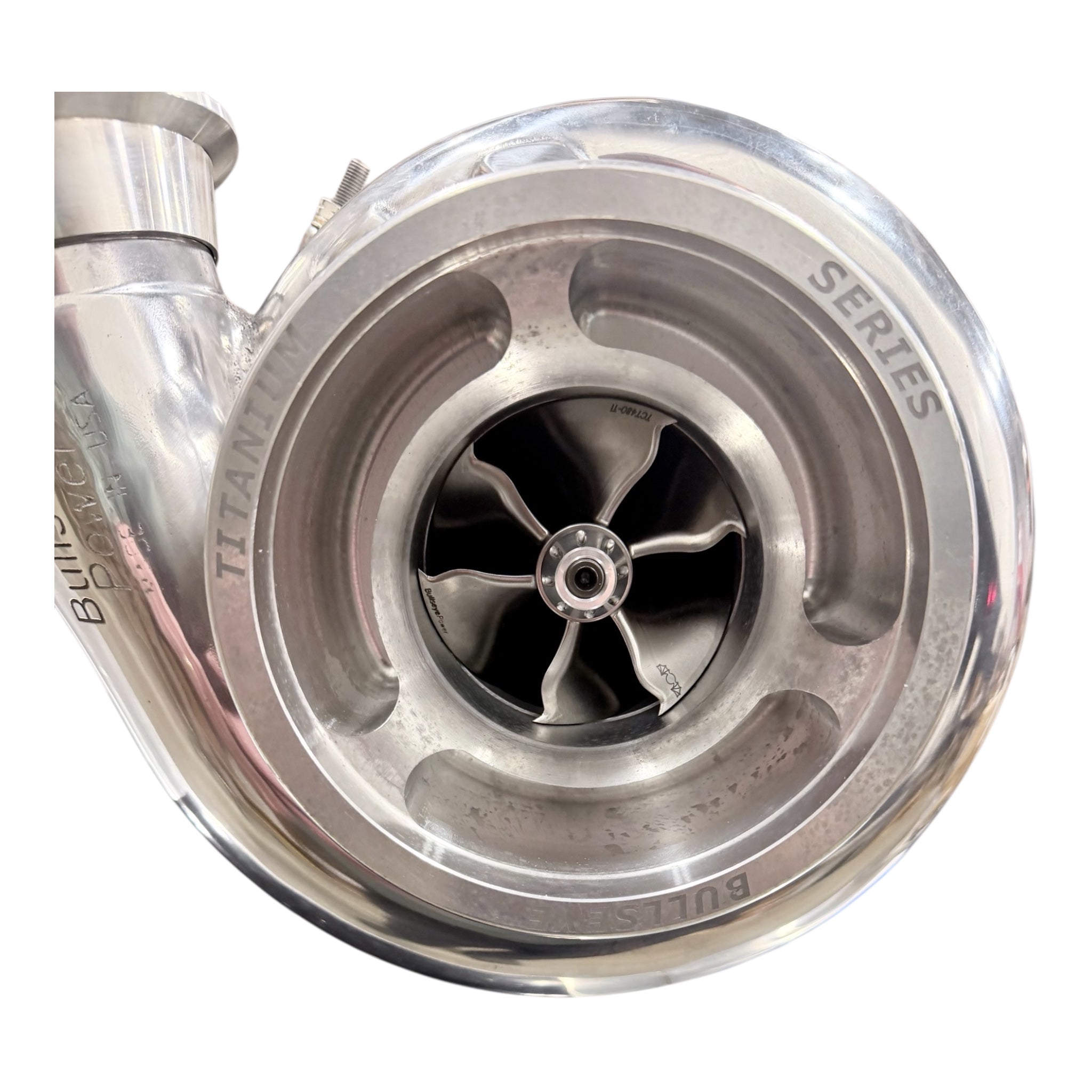 Bullseye 80mm titanium turbo