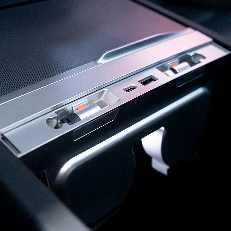 Smart USB Hub for Model 3 Highland/Model Y Juniper | LED Indicators | 2 Versions | Multiple Configs