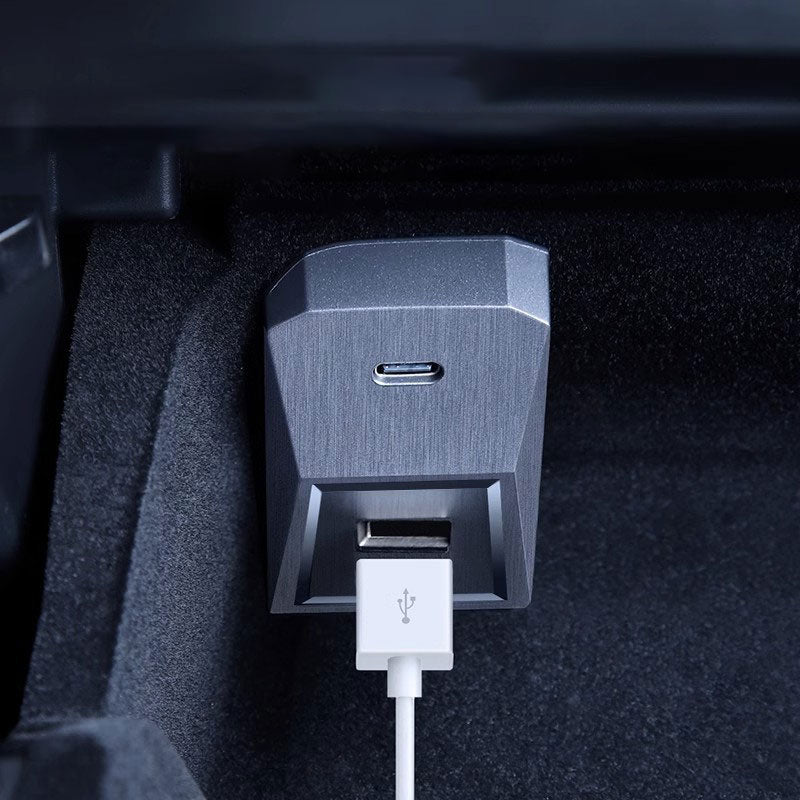 4-Port USB Hub for Model 3 Highland / Model Y Juniper| Center Console