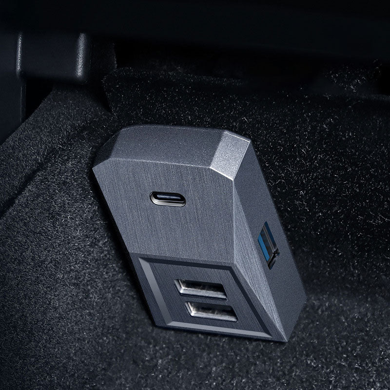 4-Port USB Hub for Model 3 Highland / Model Y Juniper| Center Console