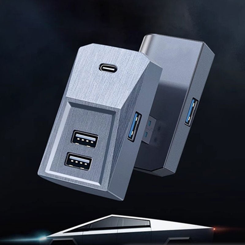 4-Port USB Hub for Model 3 Highland / Model Y Juniper| Center Console