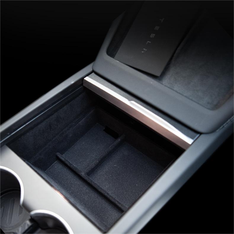 Center Front Storage Box for Model Y Juniper & Model 3 Highland | TESERY