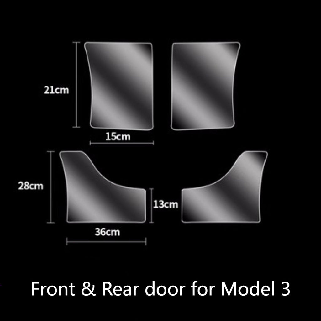 Clear Paint Protective Film kits for Tesla Model 3 / Model Y