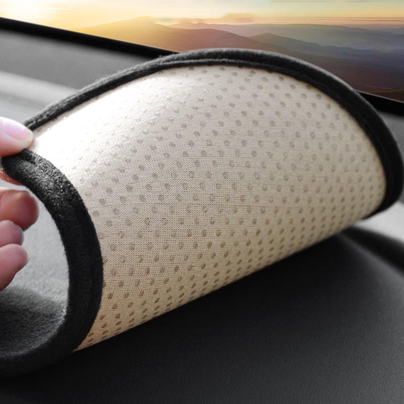 Dashboard Blackout Mat for Model 3/Y Anti-Glare Flannel Dash Cover