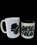 Diesel Freak Stacked - Black Coffee Mug