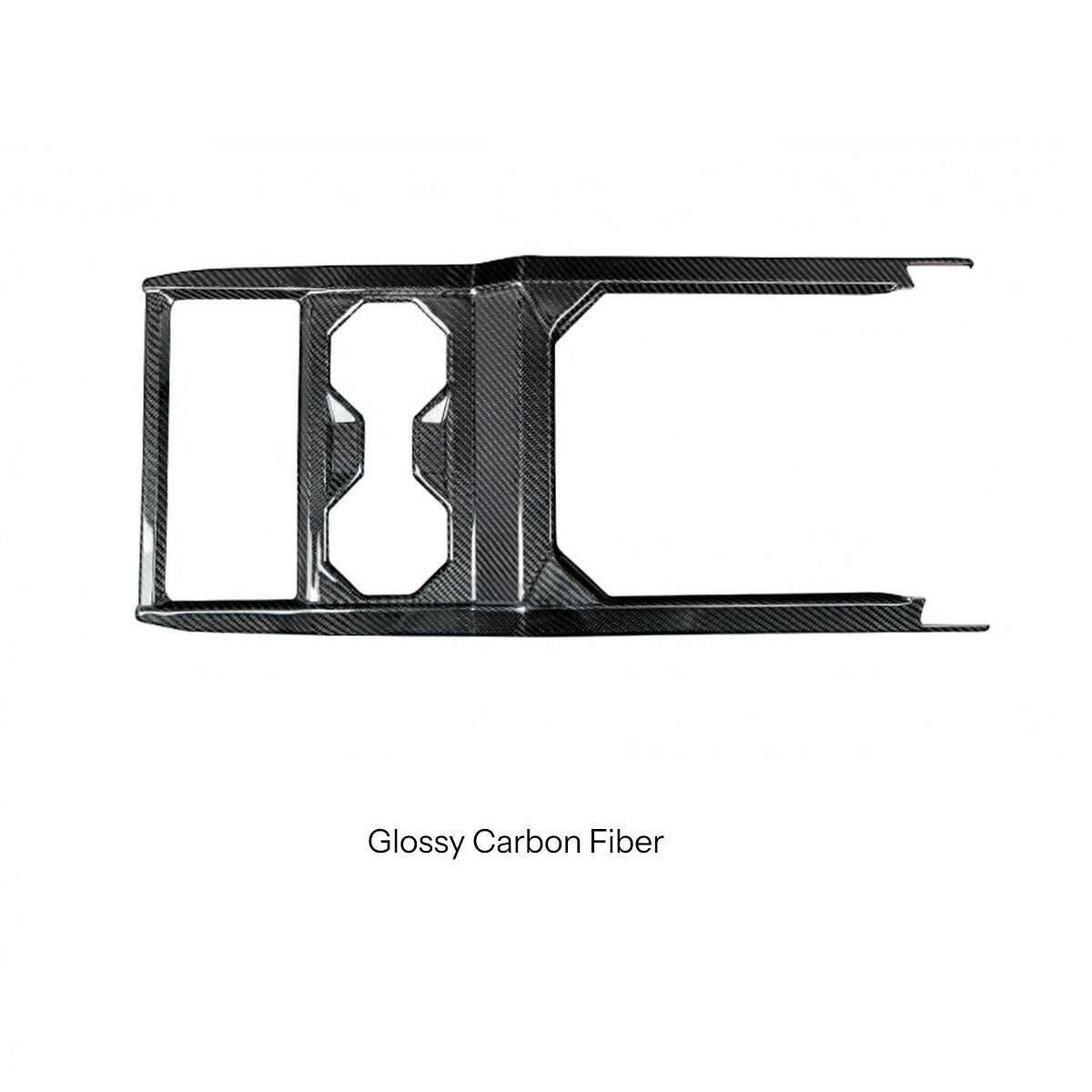 Dry Carbon Fiber Center Console Cup Holder for Cybertruck