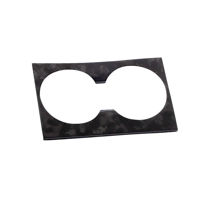 Dry Carbon Fibre Cup Holder Cover for Tesla Model 3 Highland / Model Y Juniper