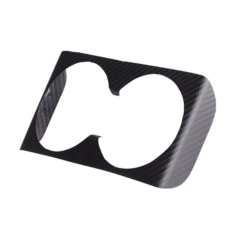 Dry Carbon Fibre Cup Holder Cover for Tesla Model 3 Highland / Model Y Juniper