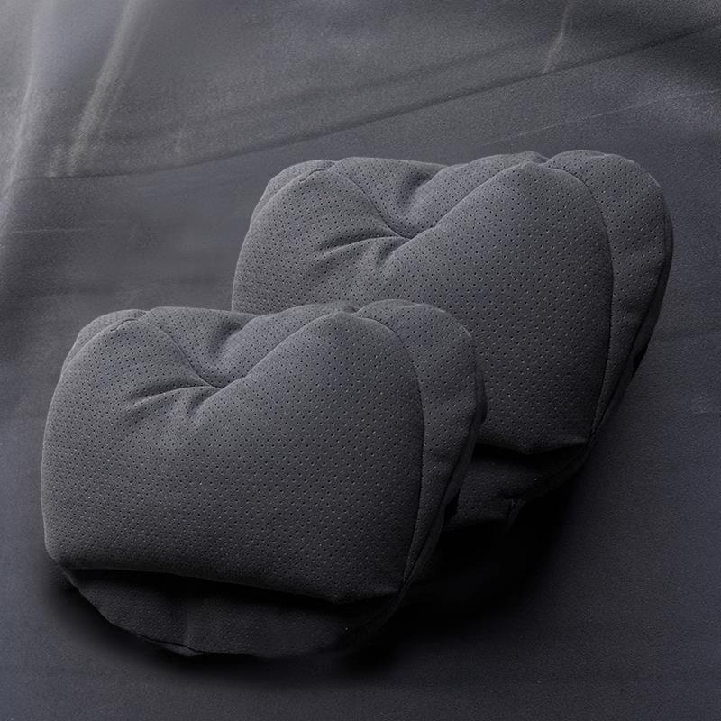 Dual-Layer Pressure Relief Headrest for Tesla