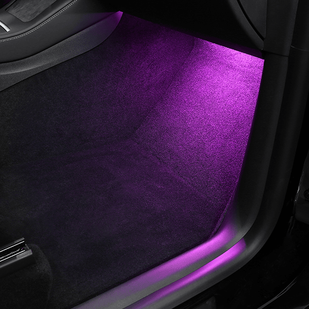 TESERY Footwell / Puddle / Glovebox / Frunk / Trunk LED Lights for Model 3/Y/S/X