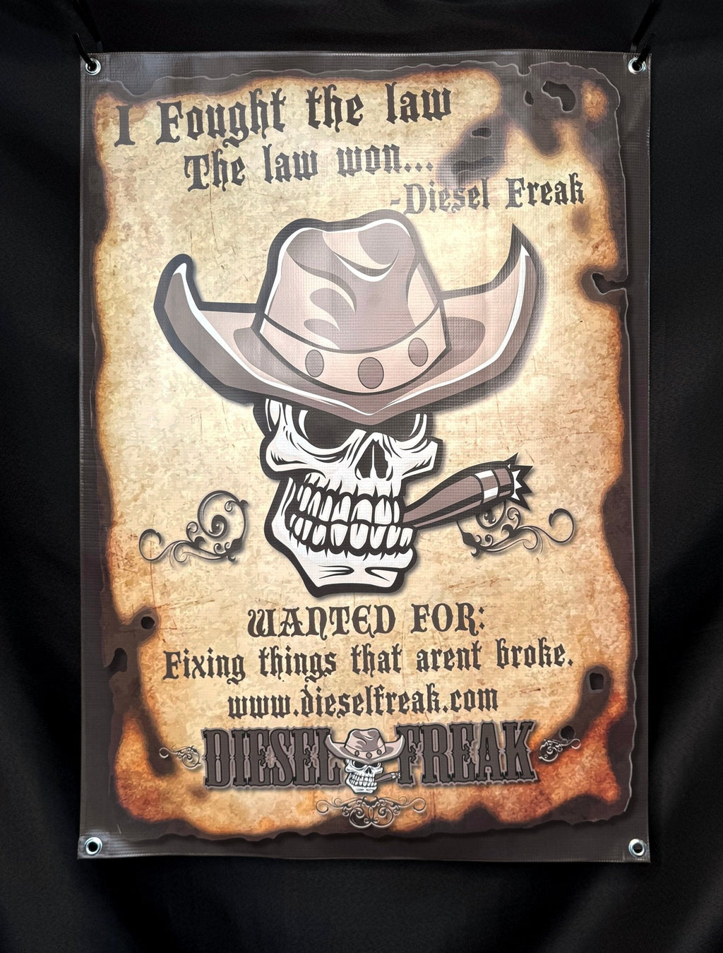 Diesel Freak Fought the law Banner