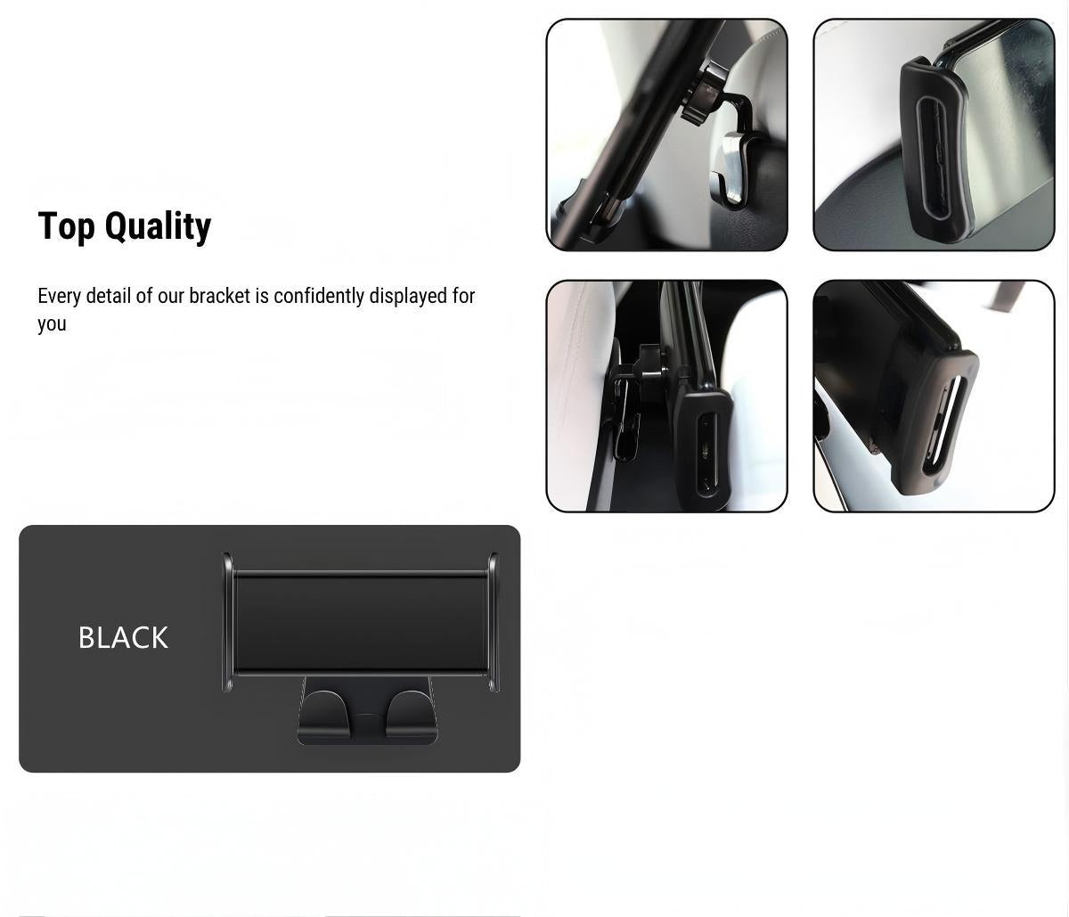 Headrest Ipad Phone Mount for Model 3 & Model Y