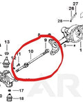 Inner Front Axle Shaft - RH side