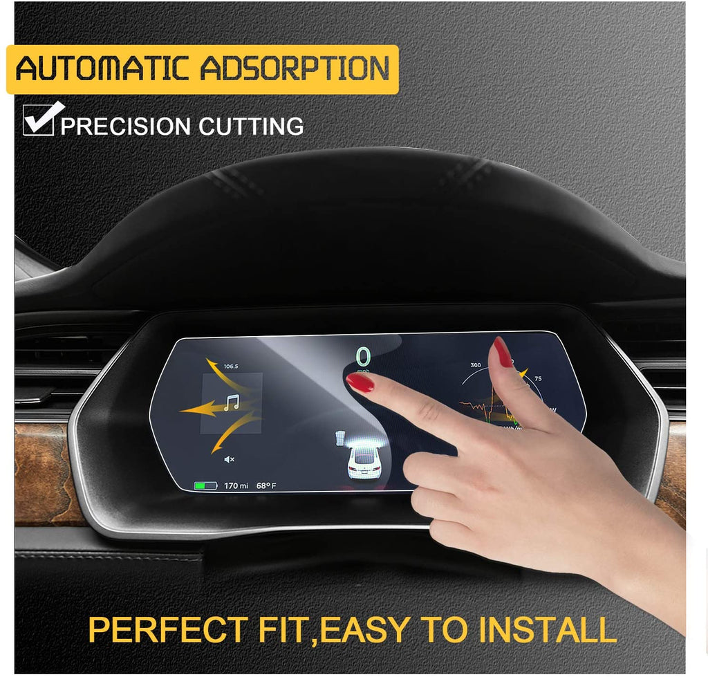 Instrument screen tempered film [13 inch] suitable for Tesla Model S/X 2017-2020