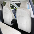 Lattice Leather Seat Back Protector for Tesla Model 3 & Model Y