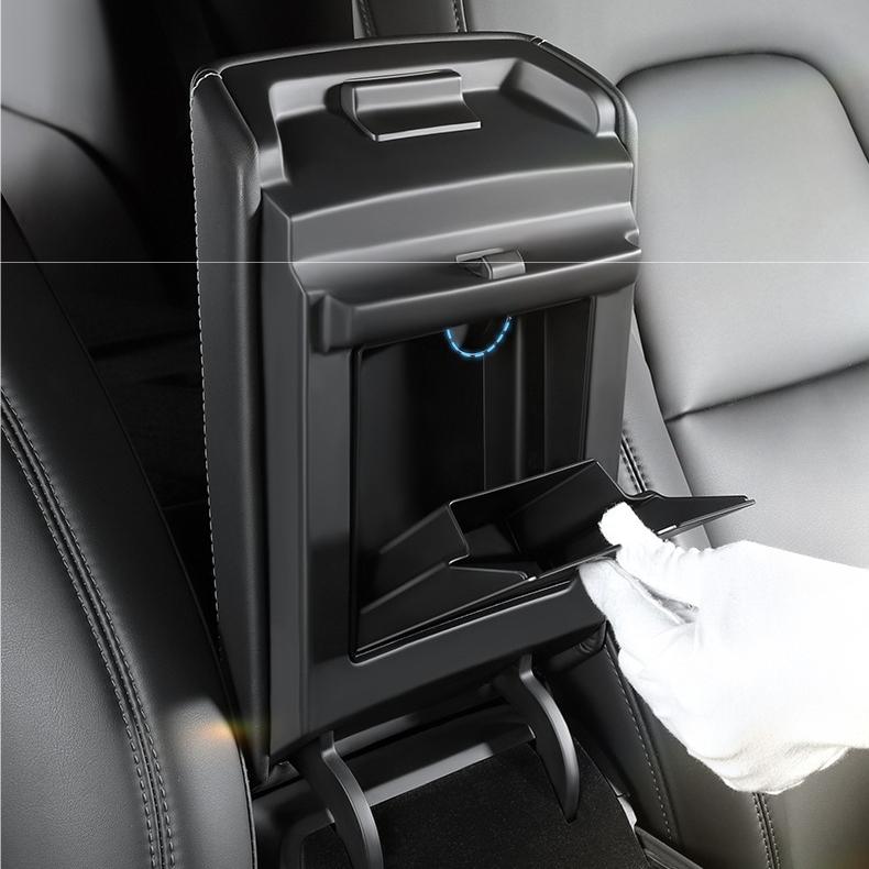 Magnetic Hidden Center Console Organizer for Model Y Juniper / Model 3 Highland