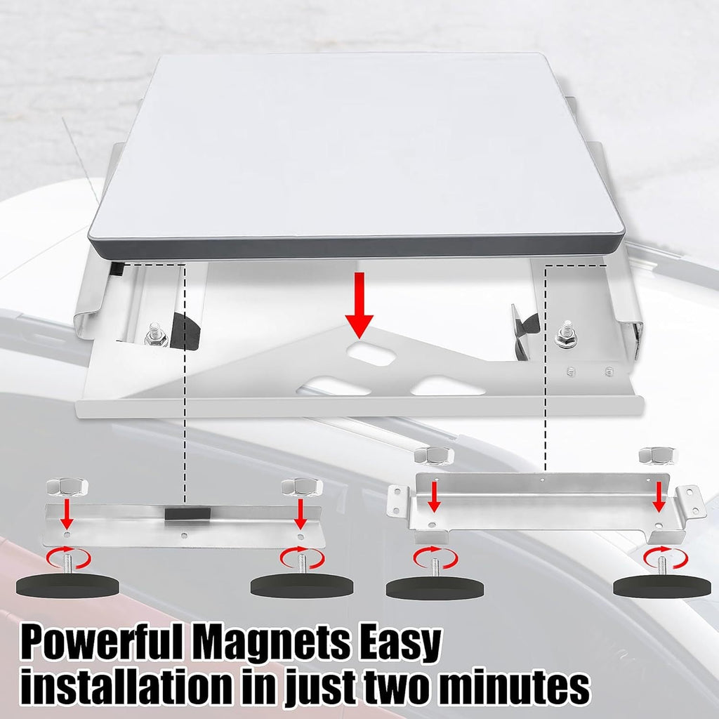 Magnetic Quick-Release Starlink Mini Car Mount for Roofs