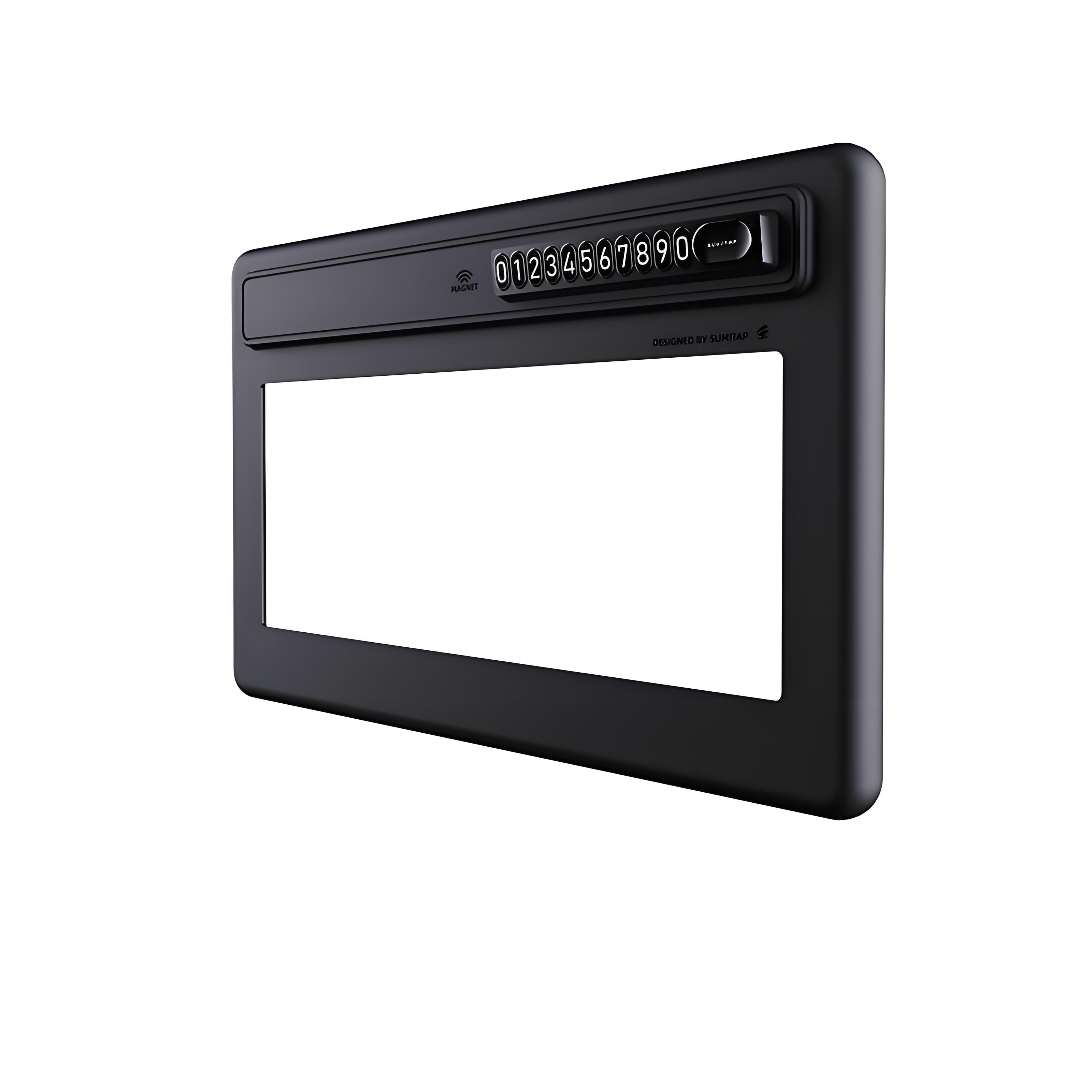 Magnetic Silicone Center Screen Frame for Model Y Juniper & Model 3 Highland