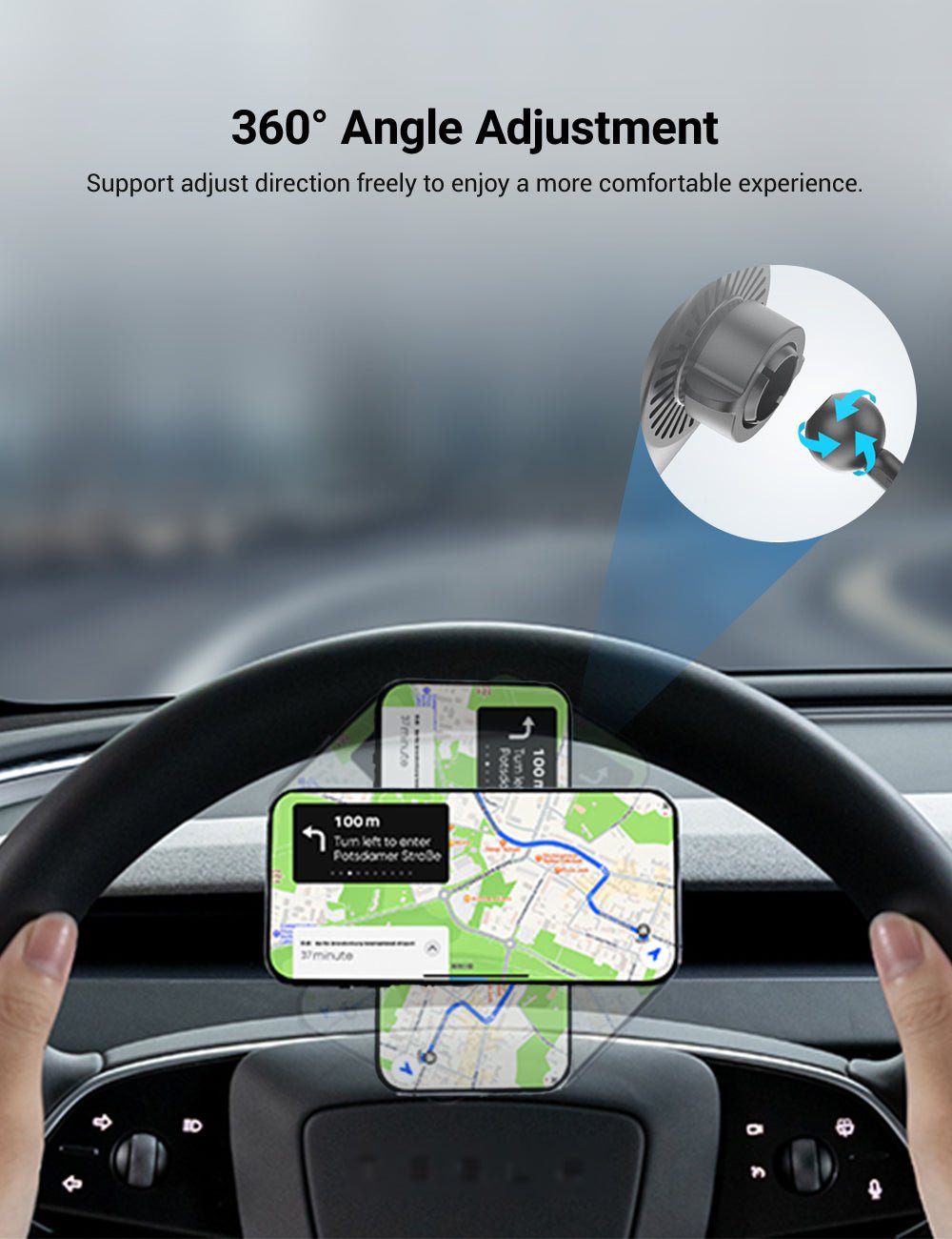 Magsafe Phone Mount for Model 3 / Model Y | TESERY