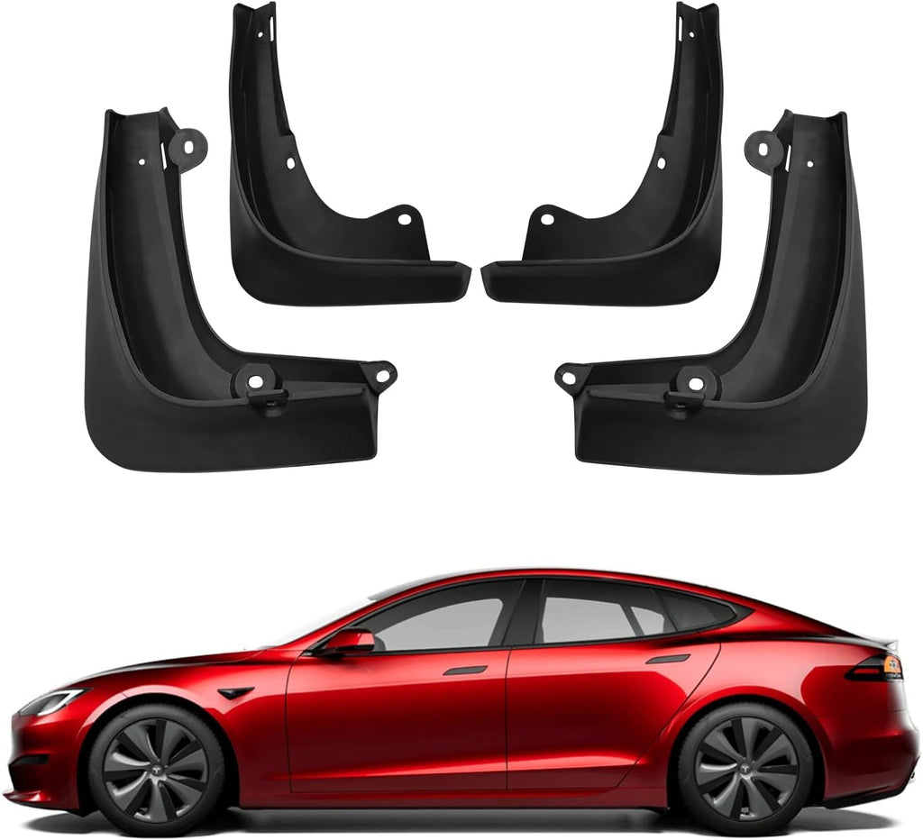 TESERY Mud Flaps Splash Guards for Model S 2014-Present