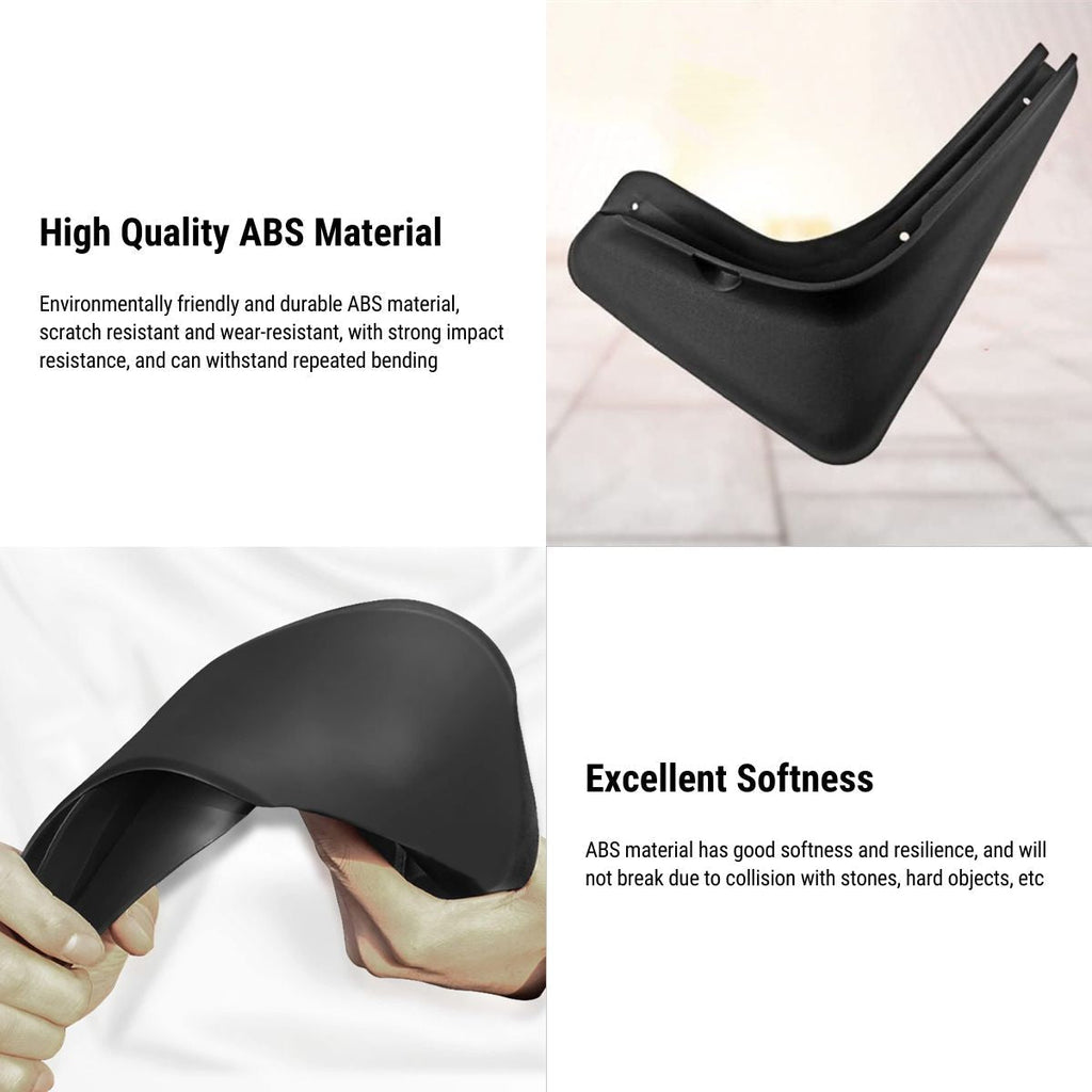 TESERY Mud Flaps Splash Guards for Model S 2014-Present