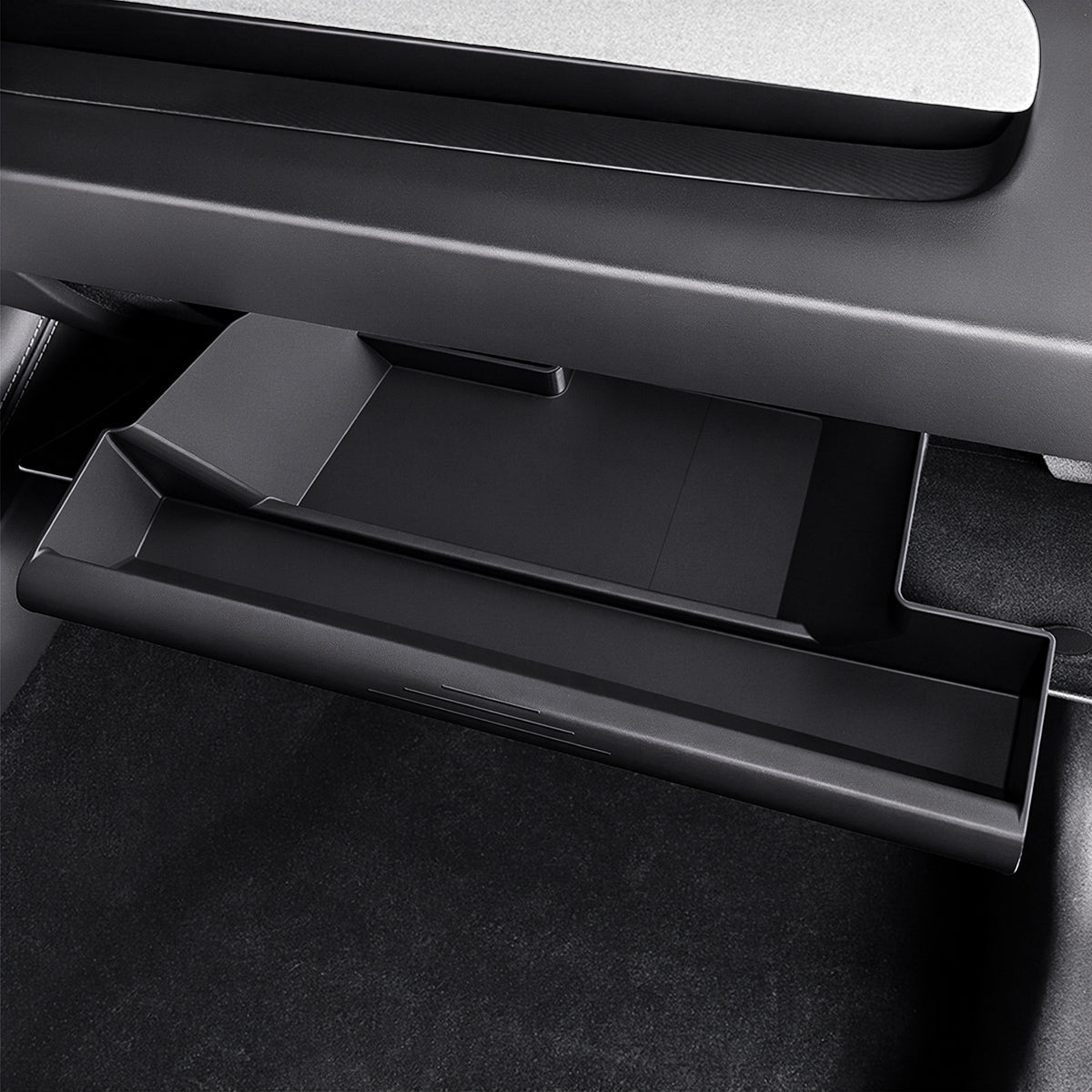 Push-Pull Glovebox Storage Case for Tesla Model 3 Highland / Model Y Juniper / YL (LHD)