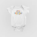 Rainbow Splatter Truck Infant Bodysuit