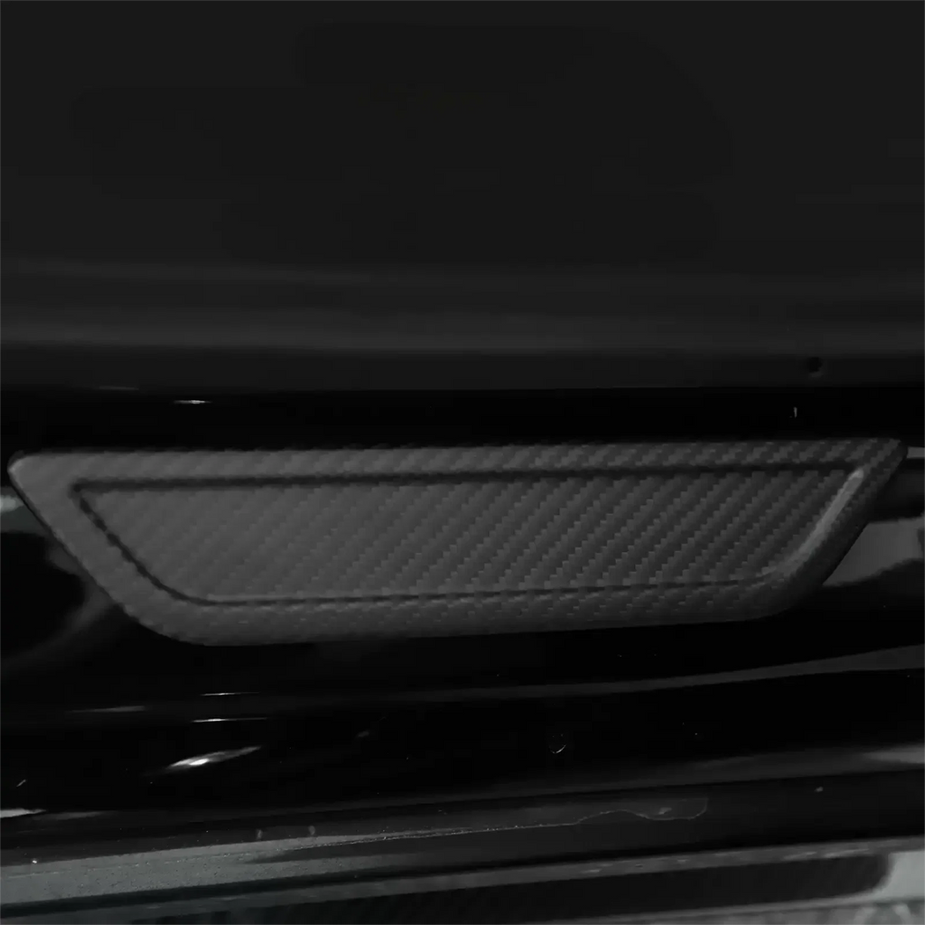 Real Dry Carbon Fiber Door Sill Strip Cover for Model 3 / Y