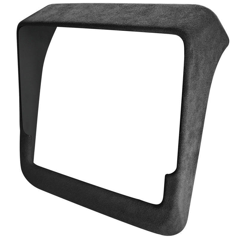 Rear Display Frame In Tumbled Leather for Model 3 Highland / Model Y Juniper / Model YL