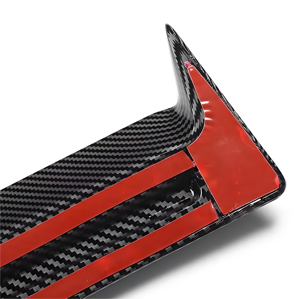 Roof Spoiler Window Top Wing For Tesla Model Y - Real Dry Carbon Fiber