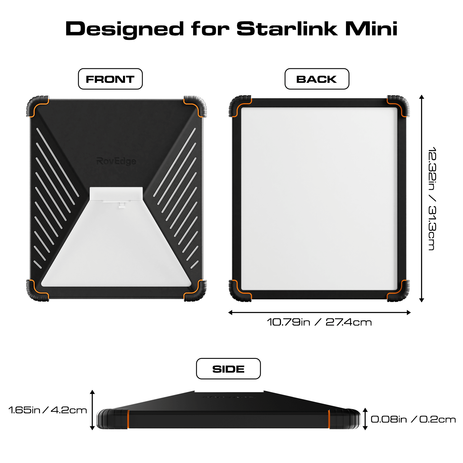 Starlink Mini R-Foot Armor Case | RovEdge
