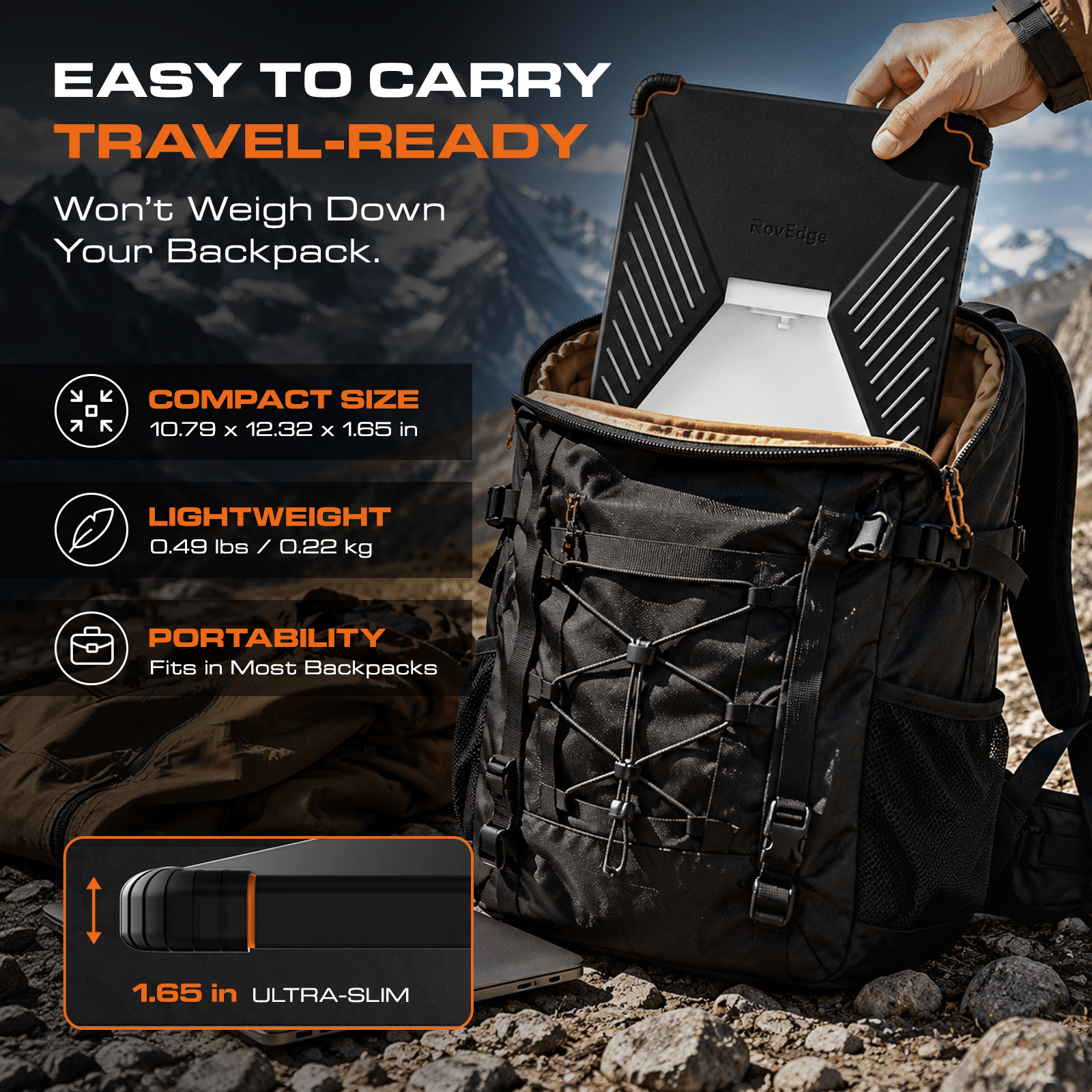 Starlink Mini R-Foot Armor Case | RovEdge