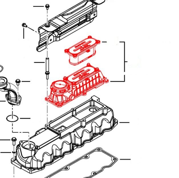 Roxor Crankcase Vent Filter
