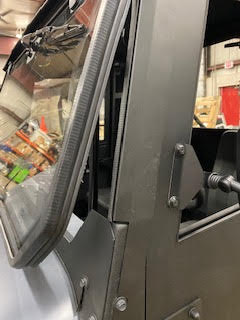 Roxor Full Flip up Windshield & Roof Combo