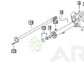 Roxor OEM Rear Axle Shaft