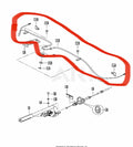 Roxor Parking Brake Cable Rear