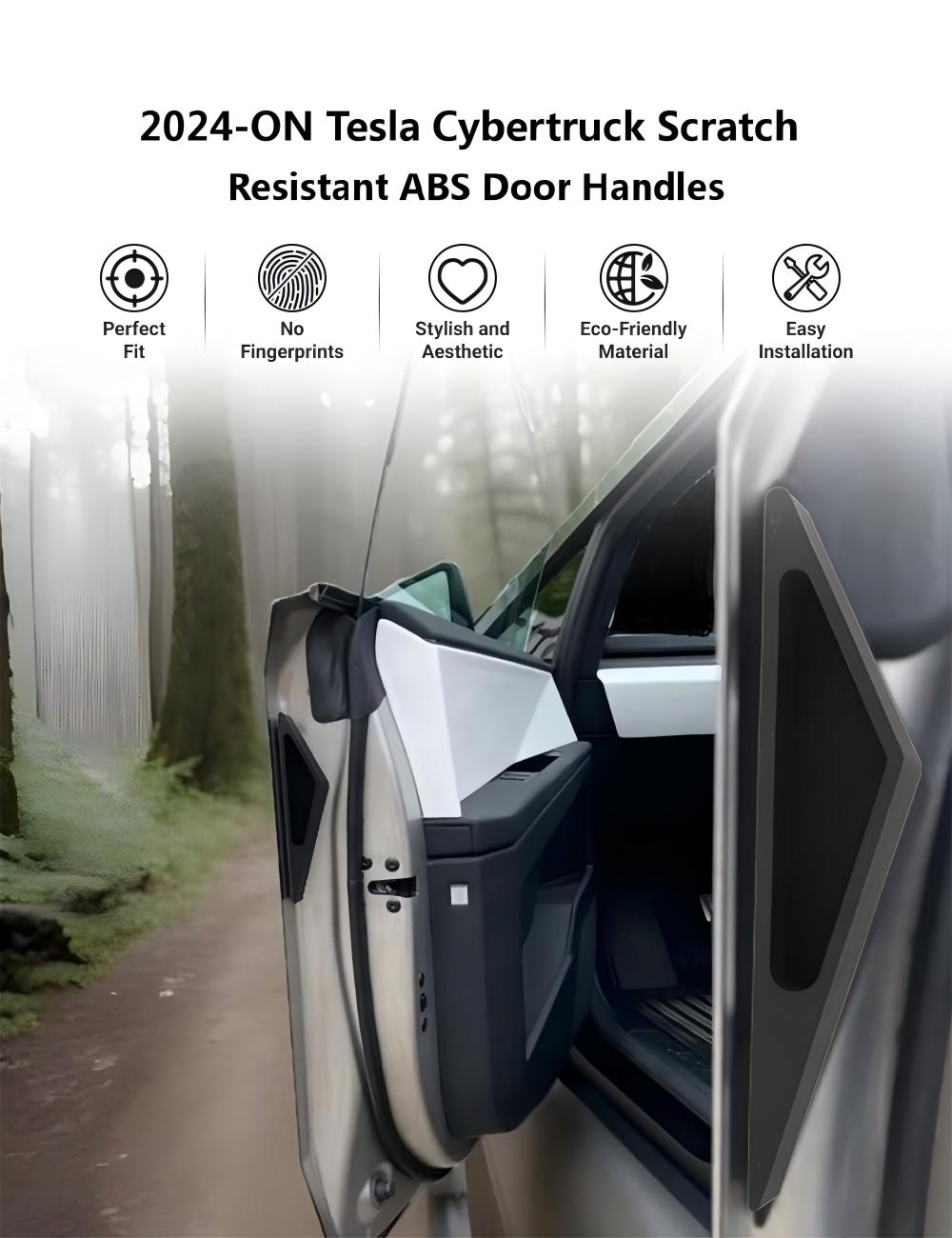 Scratch-Resistant ABS Door Handles for Cybertruck